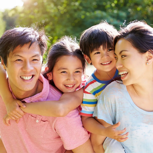 smiling family
