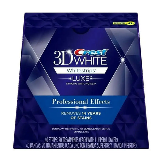 Whitening Strips Crest 3D White Luxe Professional Effects