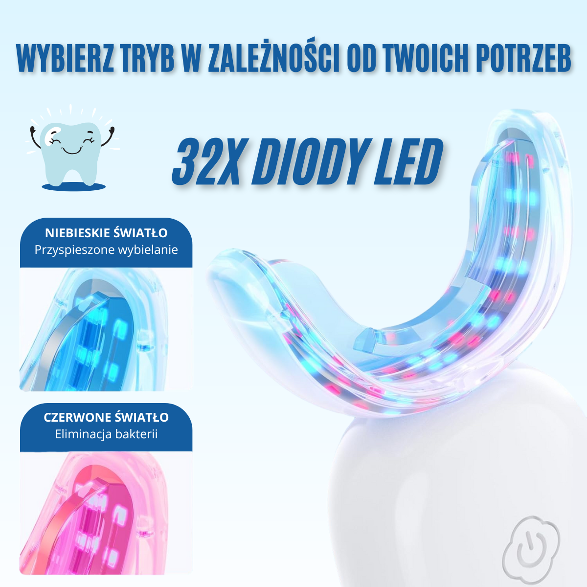 Smilumin Teeth Whitening Box with Strips and LED Light