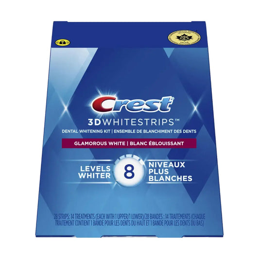Whitening strips Crest Glamorous White 8 Levels Whiter