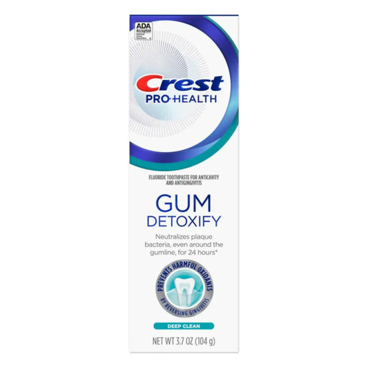 Toothpaste Crest Pro+Health Gum Detoxify Deep Clean 104g