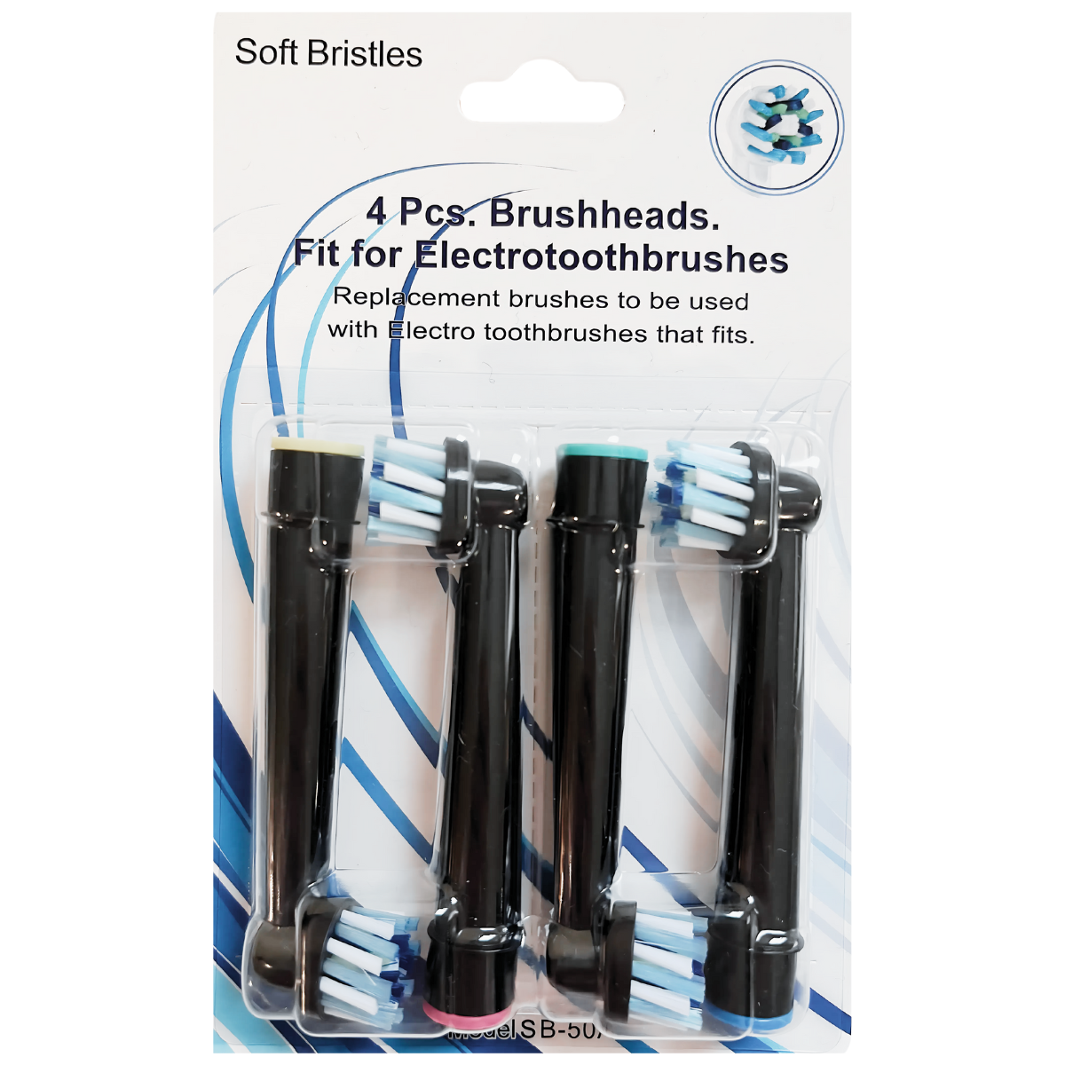 Set of 16 Replacement Brush Heads for Braun Oral-B – SB-17A/SB-20A/SB-25A/SB-50A