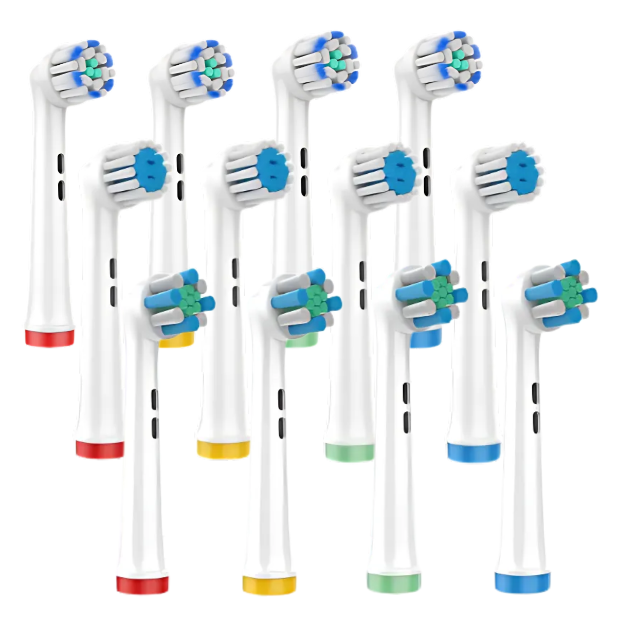 Set of 12 Replacement Brush Heads for Braun Oral-B – EB60-X/EB17-XS/EB28-X