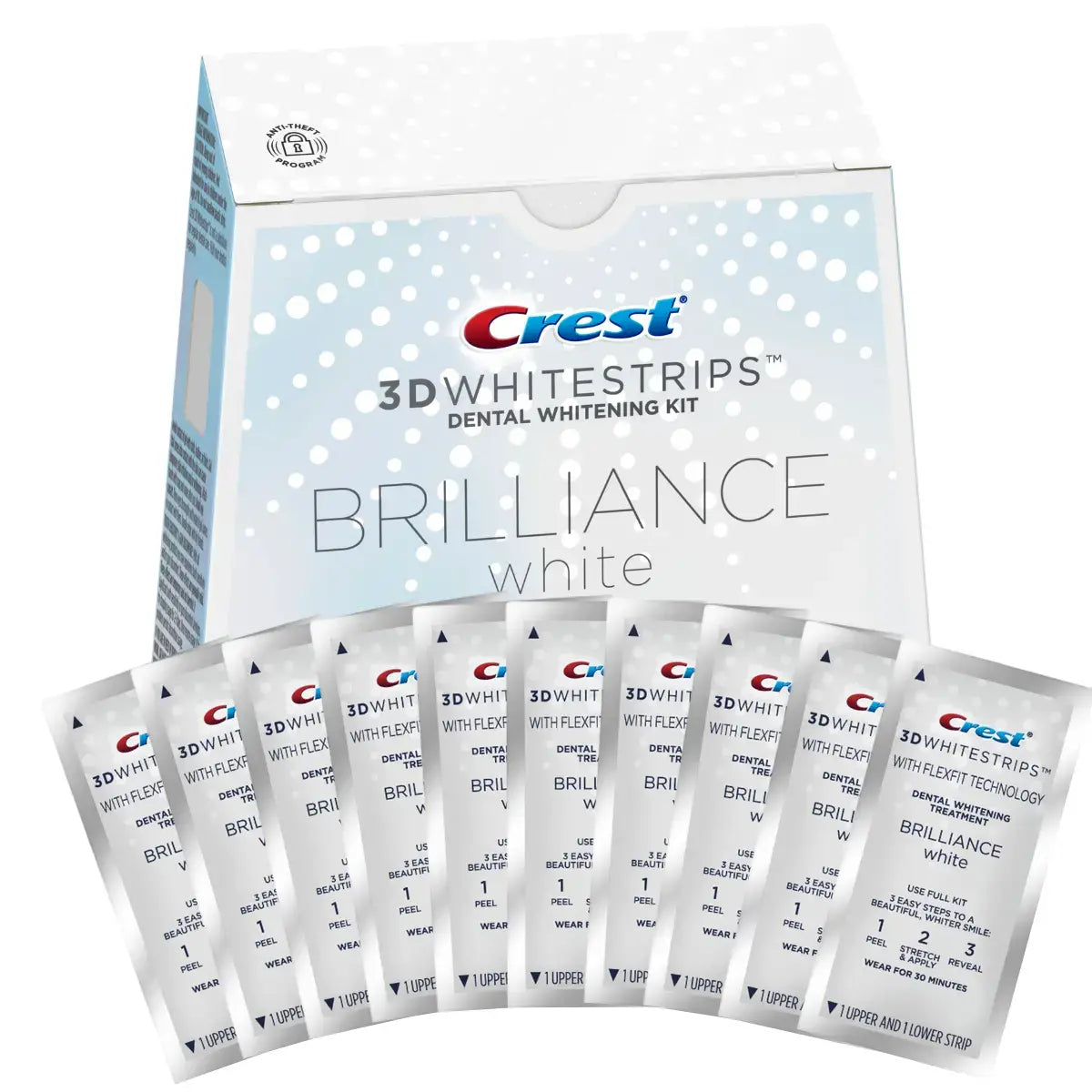 Whitening Strips Crest 3D Whitestrips Brillance White