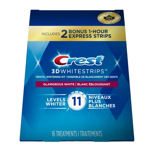 Whitening strips Crest Glamorous White 11 Levels Whiter Whitestrips