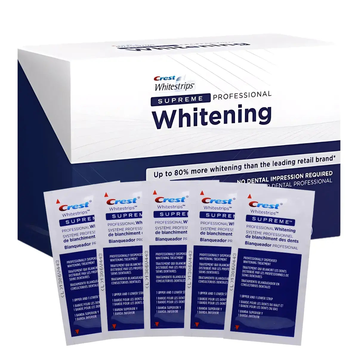 Whitening Strips Crest 3D Whitestrips Supreme Professional