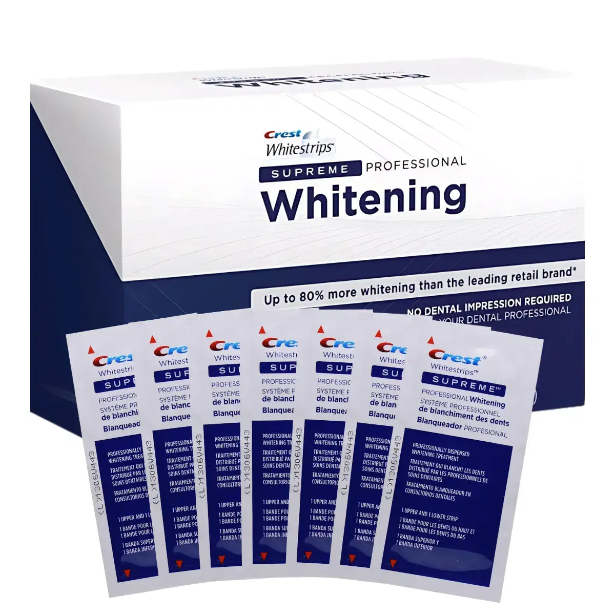 Whitening Strips Crest 3D Whitestrips Supreme Professional