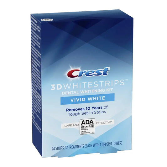 Whitening Strips Crest 3D Whitestrips Vivid