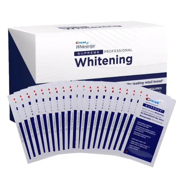 Whitening Strips Crest 3D Whitestrips Supreme Professional