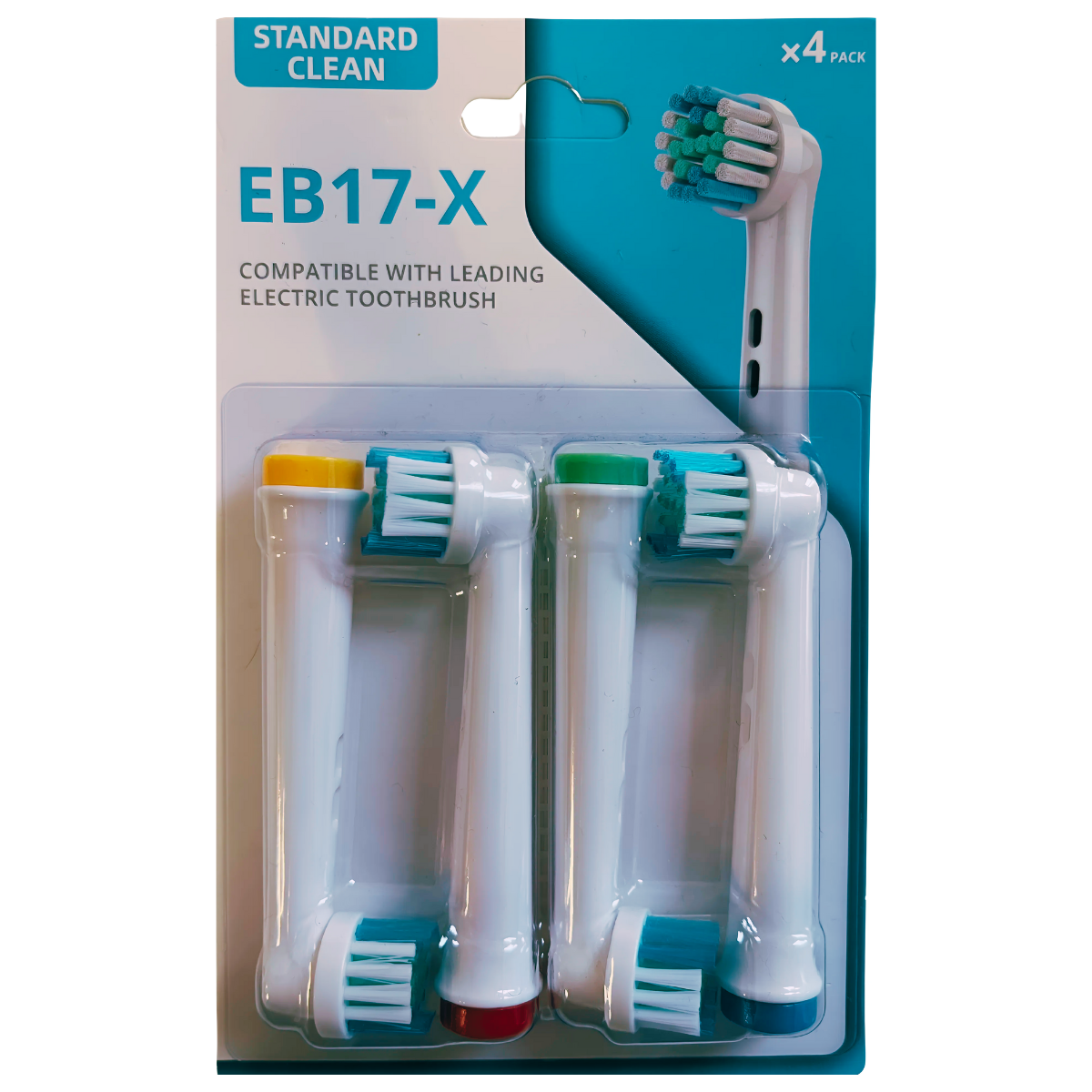 Set of 8 Replacement Brush Heads for Braun Oral-B – EB17-X/SB-17A