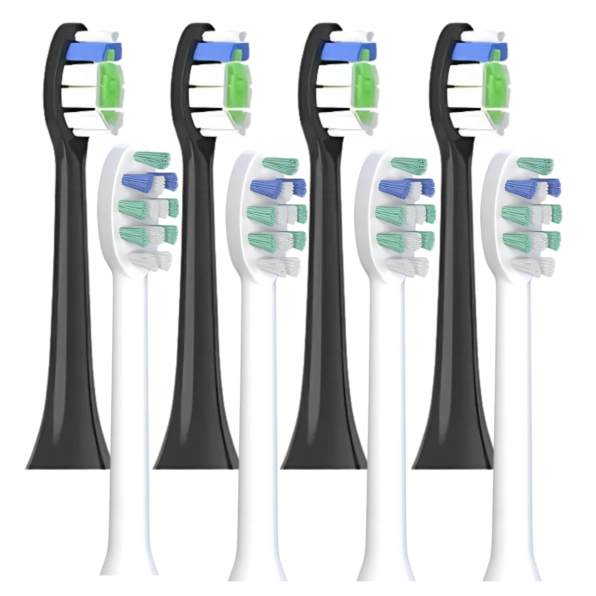 Set of 8 Replacement Brush Heads for Philips Sonicare  – HX-9024/YM-6044