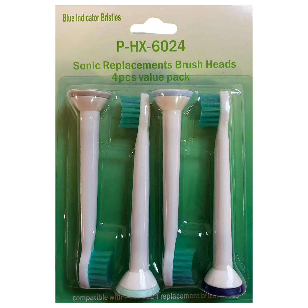 Set of 12 Compatible Brush Heads for Philips Sonicare – P-HX-6044/P-HX-6074/P-HX-6024