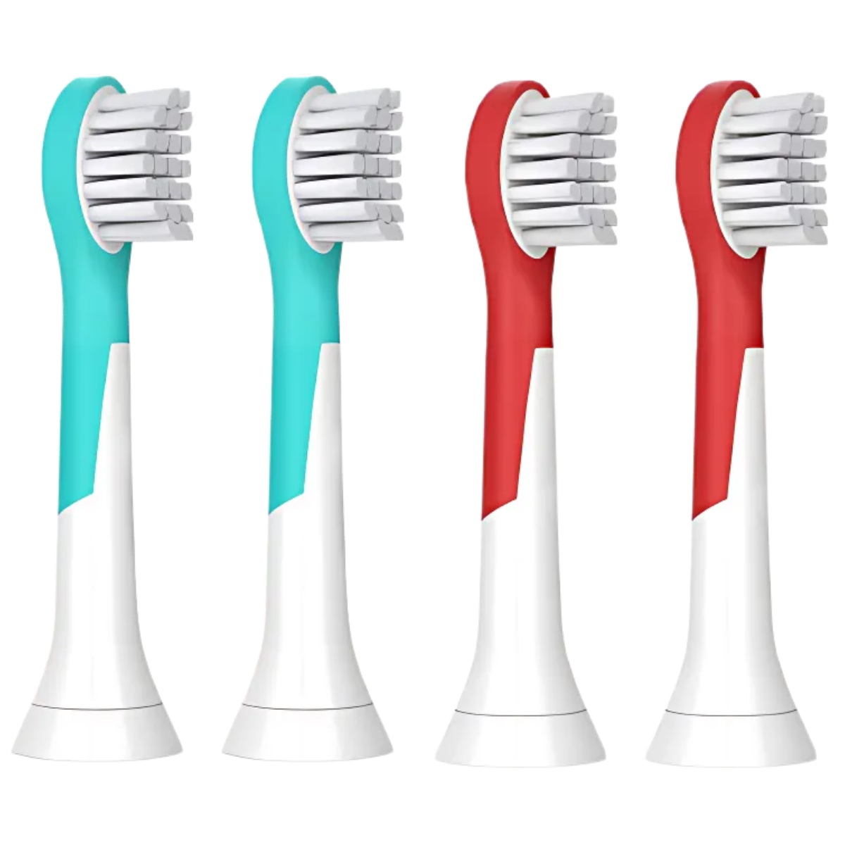 Set of 8 Replacement Brush Heads for Philips Sonicare Kids - 4x P-HX-6034/4x YM6044