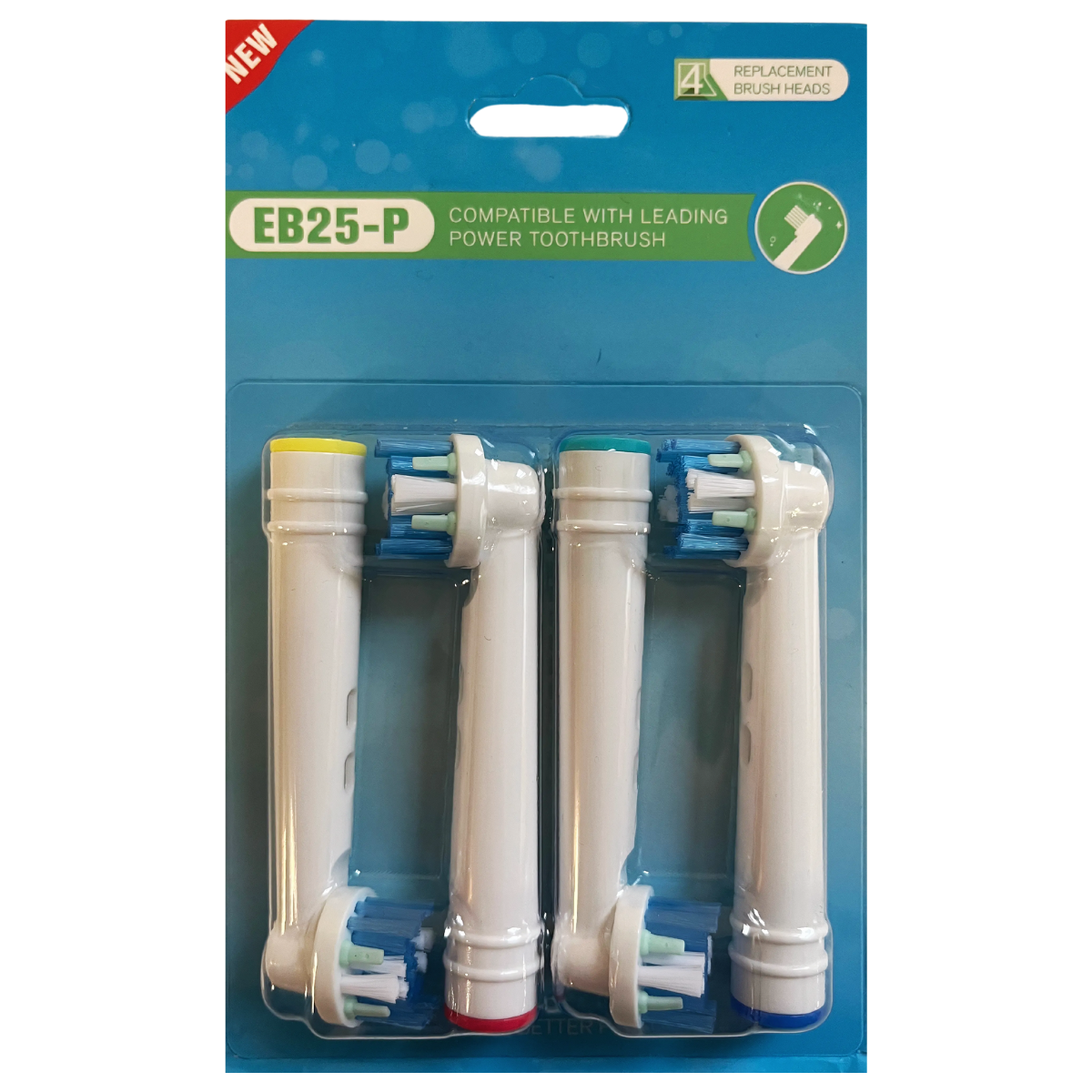 Set of 8 Replacement Brush Heads for Braun Oral-B - SB-25A/EB25-P